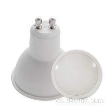 LED DIMMABLE GU10 120 ° 10W Fuerza de lente esmerilado